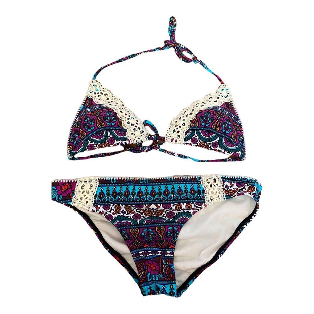 2 piece California sunshine swimsuit.